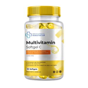 Rheinische Arzneimittel Manufaktur Multivitamin-Softgel C – 2260 mg – 60 Softgels