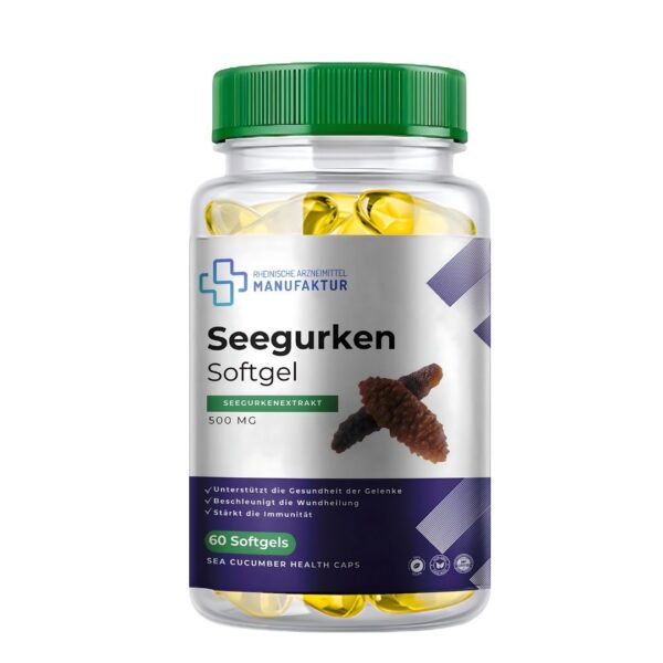 Seegurken Softgel – 500 mg – 60 Softgels