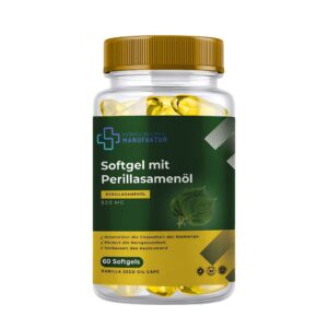 Softgel mit Perillasamenöl – 500 mg – 60 Softgels