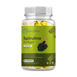 Spirulina Softgel – 500 mg – 60 Softgels