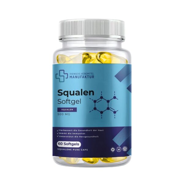 Squalen Softgel – 500 mg – 60 Softgels