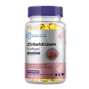 Zirbeldrüsen Softgel – 500 mg – 60 Softgels