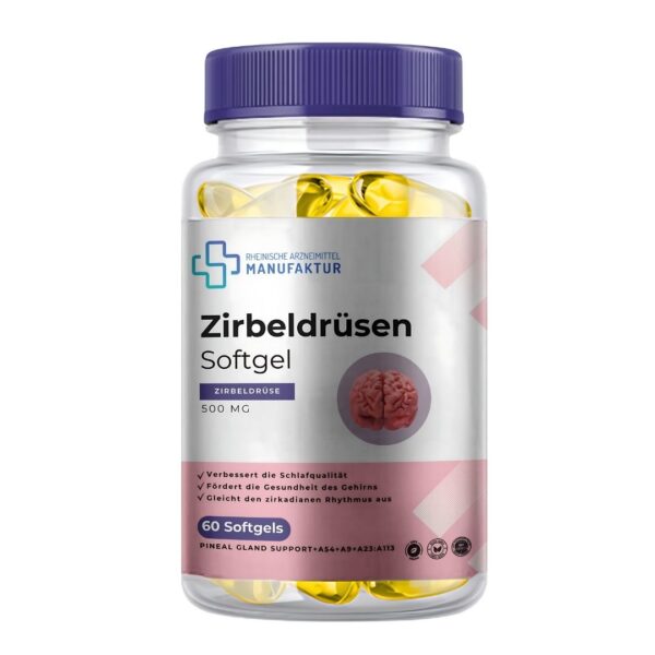 Zirbeldrüsen Softgel – 500 mg – 60 Softgels